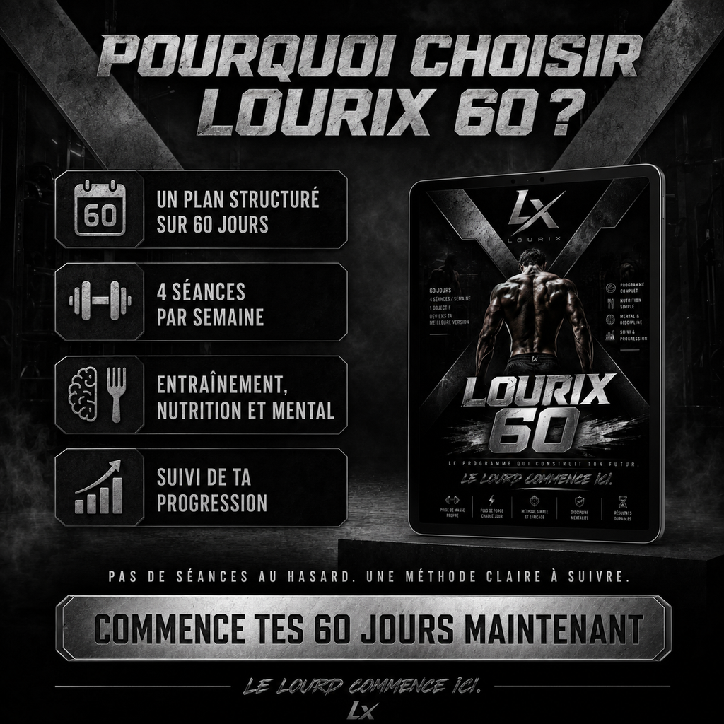 LOURIX 60 — Programme de transformation physique en 60 jours