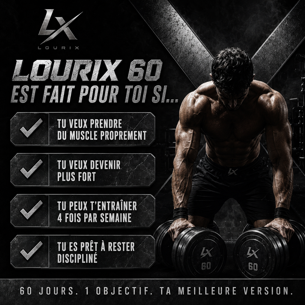 LOURIX 60 — Programme de transformation physique en 60 jours